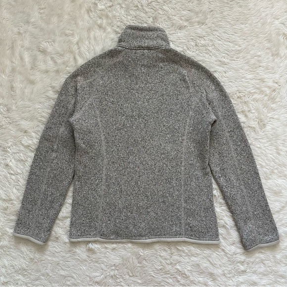 Patagonia Jacket Women's Better Sweater 1/4-Zip Fleece Pullover Pelican Sz S - Picture 3 of 12